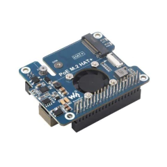Waveshare Poe M.2 Hat+ Para Raspberry Pi 5 Con Alimentación