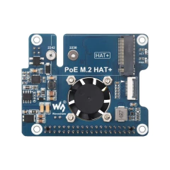 Waveshare Poe M.2 Hat+ Para Raspberry Pi 5 Con Alimentación en internet