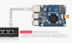 Waveshare Poe M.2 Hat+ Para Raspberry Pi 5 Con Alimentación - tienda online