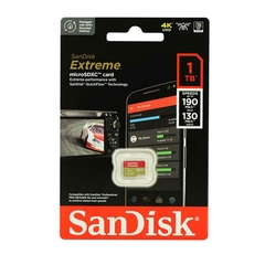 Memoria microSD SanDisk Extreme 1TB - Velocidades de hasta 190 MB/s en internet