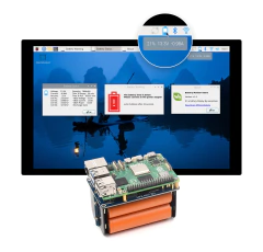 Waveshare Ups Hat E Para Raspberry Pi 5, 4b Y 3b+ - Siranet