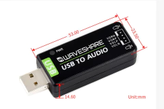 Adaptador Usb A Audio Waveshare Plug And Play - tienda online