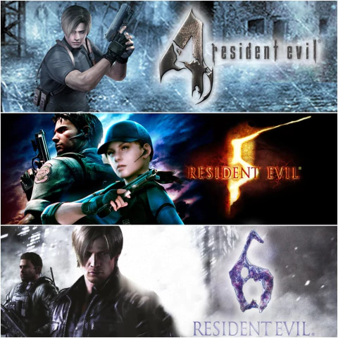 Resident Evil Triple Pack (4,5,6)