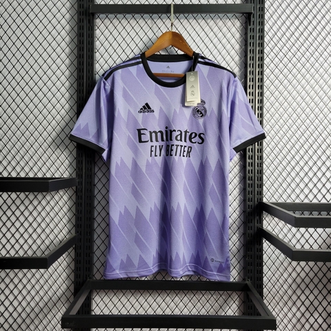 Camisa Real Madrid Away 22/23 Roxa