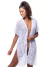 Kimono Vestido Saída Renda Branco