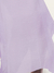 Kaftan Vestido Saída Amplo Viscose Liso Lilas - Resort Wear