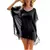Imagem do Kaftan Saida de Praia Vestido Curto chiffon com Tassel nas Bordas