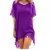 Kaftan Saida de Praia Vestido Curto chiffon com Tassel nas Bordas na internet