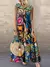 Vestido sem Mangas estampado floral boêmio - comprar online