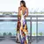 Vestido Cavado Longo Alças e Fendas - loja online