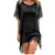 Saida de praia chiffon com Tassel, Kaftan curto - comprar online