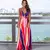 Vestido Cavado Longo Alças e Fendas - loja online