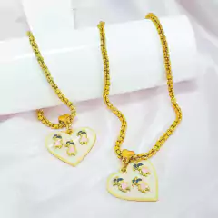 Kit Colar e Pulseira Filhos | Corrente Veneziana - loja online