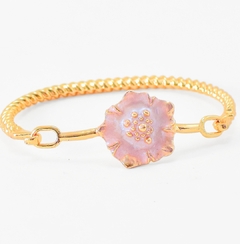 Bracelete Detalhado Dourado Formas Variadas - GRM Bijuterias