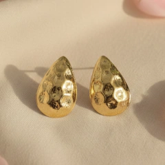 Brinco Dourado Formatos Variados - GRM Bijuterias