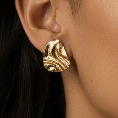 Brinco Dourado Formatos Variados