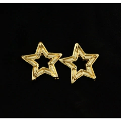 Brincos Elegantes Femininos Dourado Variados na internet