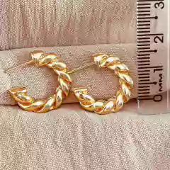 Brincos Dourados Variados | Formas Diversas - comprar online