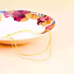 Colar Feminino Choker com 2 Correntes | Folheado 1 mm | com garantia - loja online