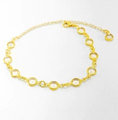 Pulseira com Cristal e Pingentes Variados com Cristais - comprar online