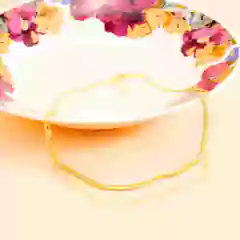 Colar Feminino Choker com 2 Correntes | Folheado 1 mm | com garantia - loja online