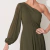 Vestido Longo Bethina Verde Oliva - Antonelze