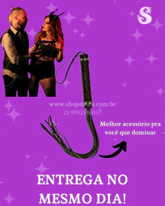 Chicote com Tiras Finas – Toques Intensos e Cheios de Poder