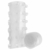Meia capa peniana feita em silicone textura e cápsula vibratória - comprar online