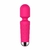 Vibrador Varinha Mágica recarregável 20 vibrações e 8 níveis de velocidade - 15,2x3,6cm - comprar online