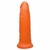 Prótese maciça com aroma de tangerina em polivinílico atóxico laranja - 14x3,4 cm na internet