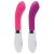 Vibrador em silicone macio com 10 modos de vibração e ponta curvada - Segredo Nosso