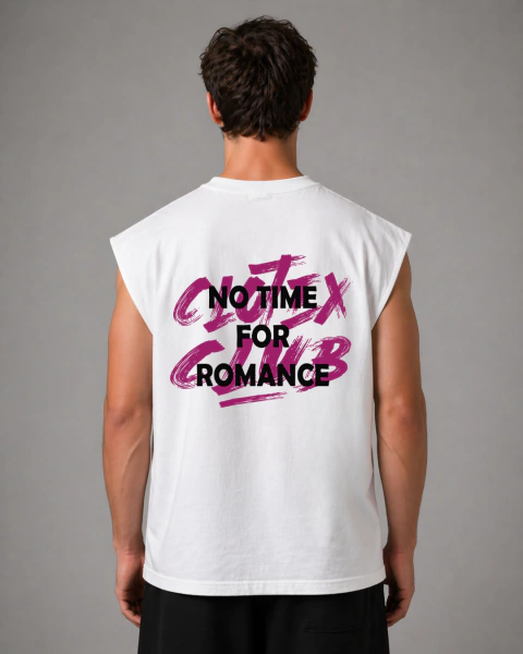 Musculosa oversize Romance