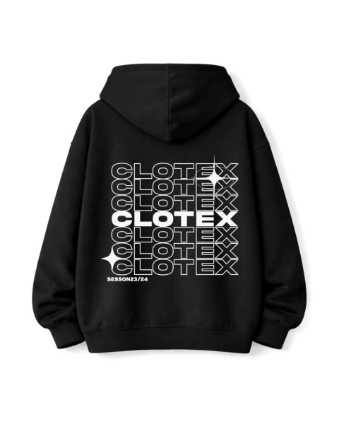 Hoodie Oversize canguro Clotex