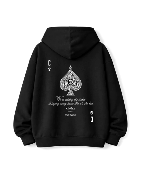 Hoodie Oversize canguro Spades