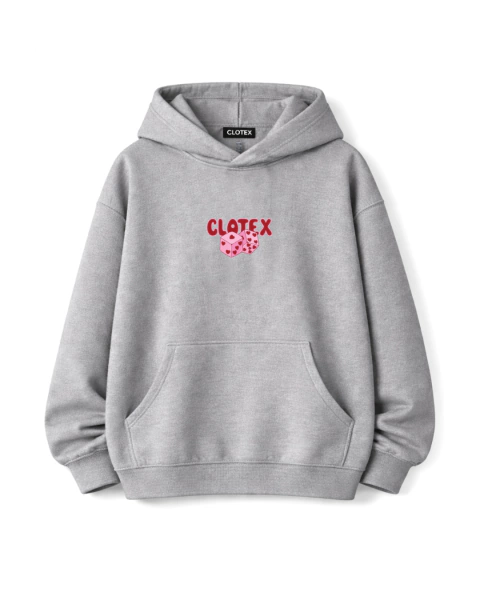 Hoodie Oversize Canguro Love Dice