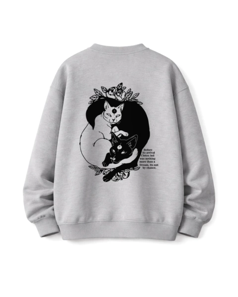 Hoodie Oversize Cats