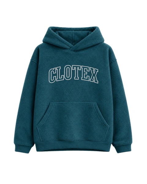 Hoodie Oversize Canguro Polar College