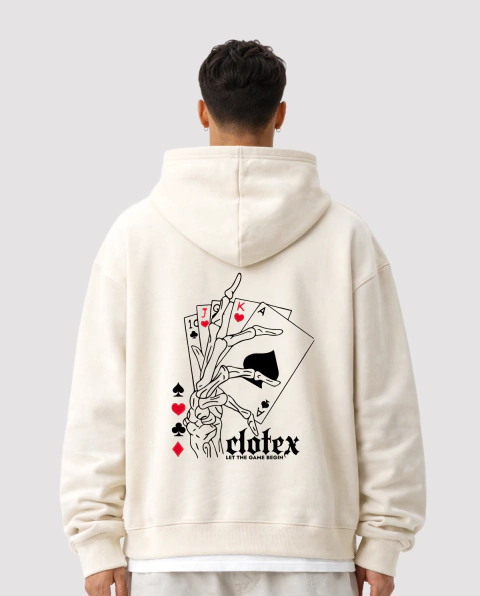 Hoodie Oversize Canguro Cards