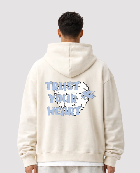 Hoodie Oversize Canguro Trust