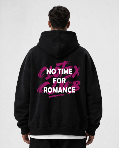 Hoodie Oversize Canguro Romance