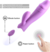 Imagen de Vibrador Doble Punta (G spot + Clítoris)(Recargable)