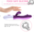 Vibrador Doble Punta (G spot + Clítoris)(Recargable)