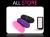 Vibrador + control inalámbrico (en forma de llavero de coche)