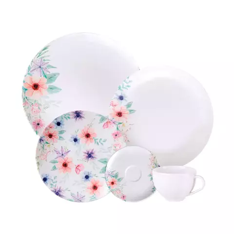 Aparelho de Jantar Floratta(Tramontina)-20 Peças - comprar online