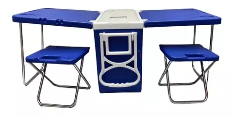 Caixa térmica cooler isopor 28l mesa banco 3x1 iwct3x1 - comprar online