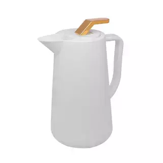 Garrafa Térmica de Plástico Atenas Branca-1L