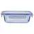 Pote de Vidro Retangular Hermético 600 ml
