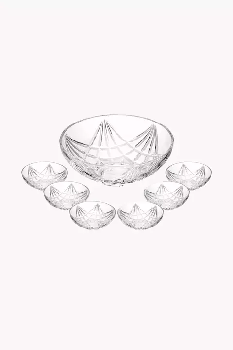 Conjunto para Sobremesa em Vidro 7 Peças