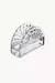 Porta Guardanapos De Cristal Sun 13cmx4,5cmx9cm - Lyor