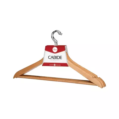 Jogo Cabide de Madeira-3pcs